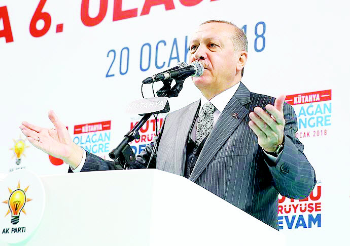 أردوغان: انطلاق العملية العسكرية في «عفرين»